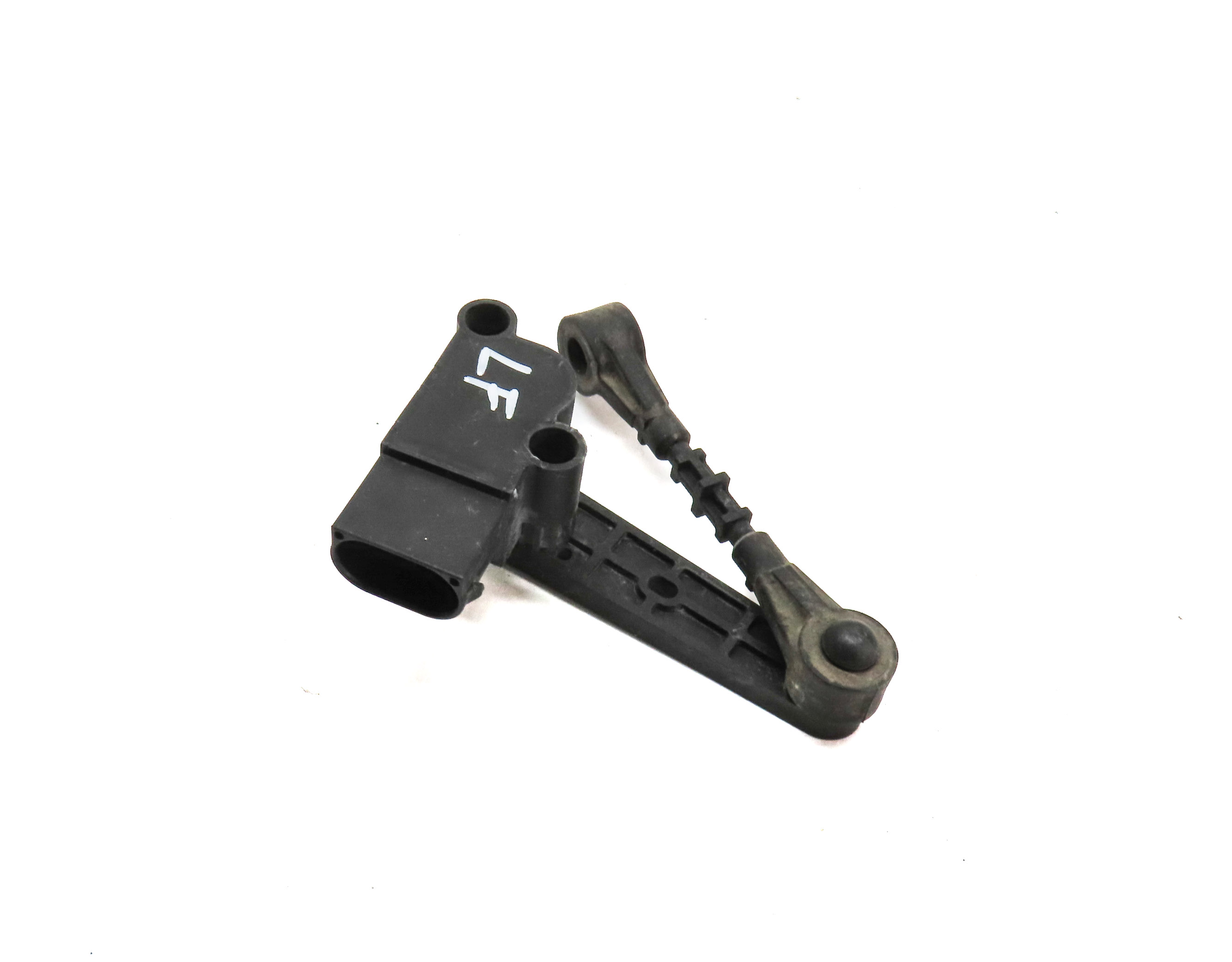 2010 LAND ROVER LR4 (L319) FRONT LEFT DRIVER SUSPENSION HEIGHT LEVEL SENSOR — exact item pictured